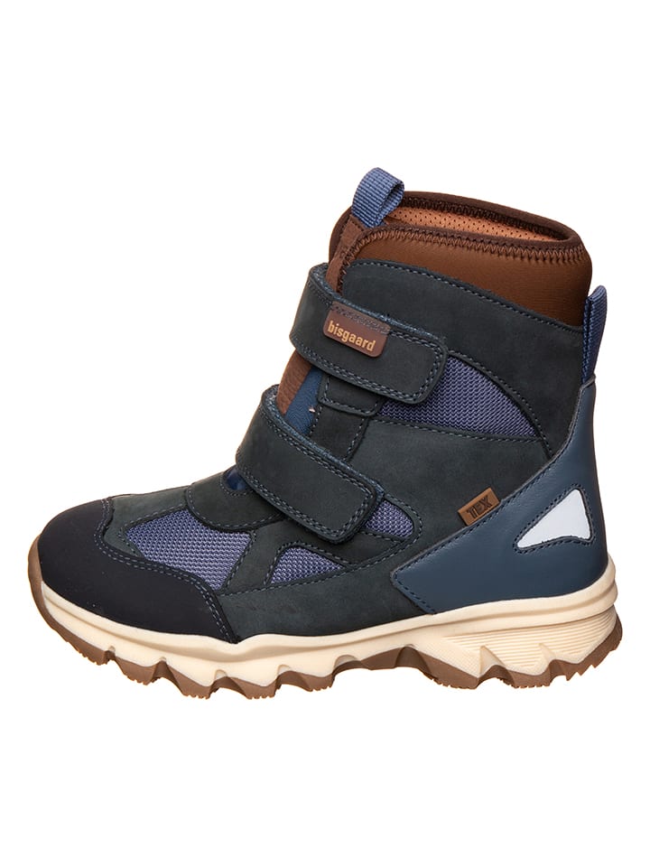 bisgaard Botki w kolorze granatowo-brązowym rozmiar: 35