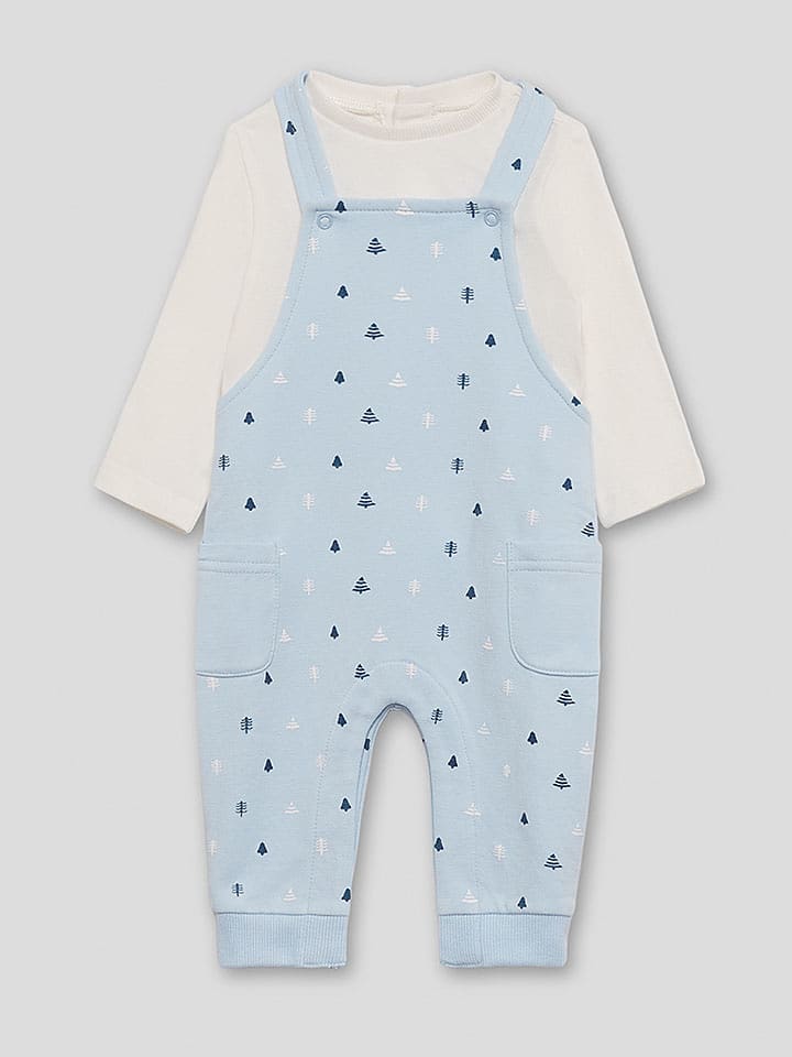 Street MONKEY 2-częściowy zestaw w kolorze błękitno-kremowym rozmiar: 56