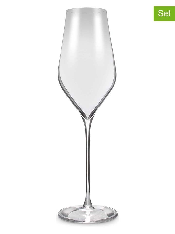 Salt and Pepper Kieliszki (4 szt.) "Finesse" do szampana - 310 ml rozmiar: onesize