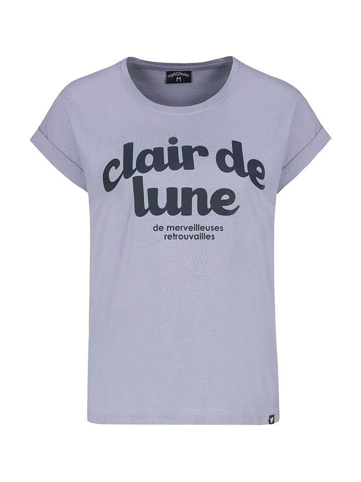 Eight2Nine Koszulka w kolorze lawendowym rozmiar: L