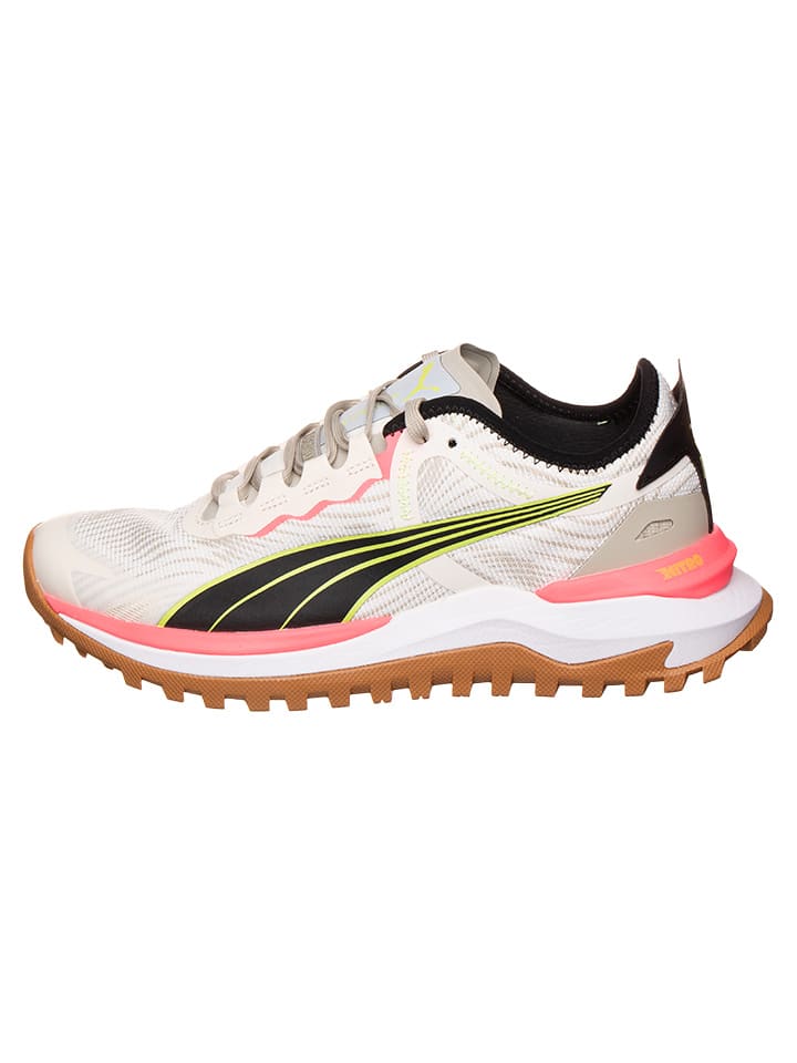 Puma Buty "Voyage Nitro 2" w kolorze kremowo-jasnoróżowo-czarnym do biegania rozmiar: 38