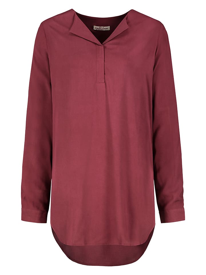 Eight2Nine Tunika w kolorze ciemnoczerwonym rozmiar: XS