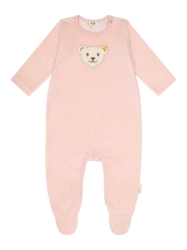 Steiff Śpioszki w kolorze jasnoróżowym rozmiar: 86