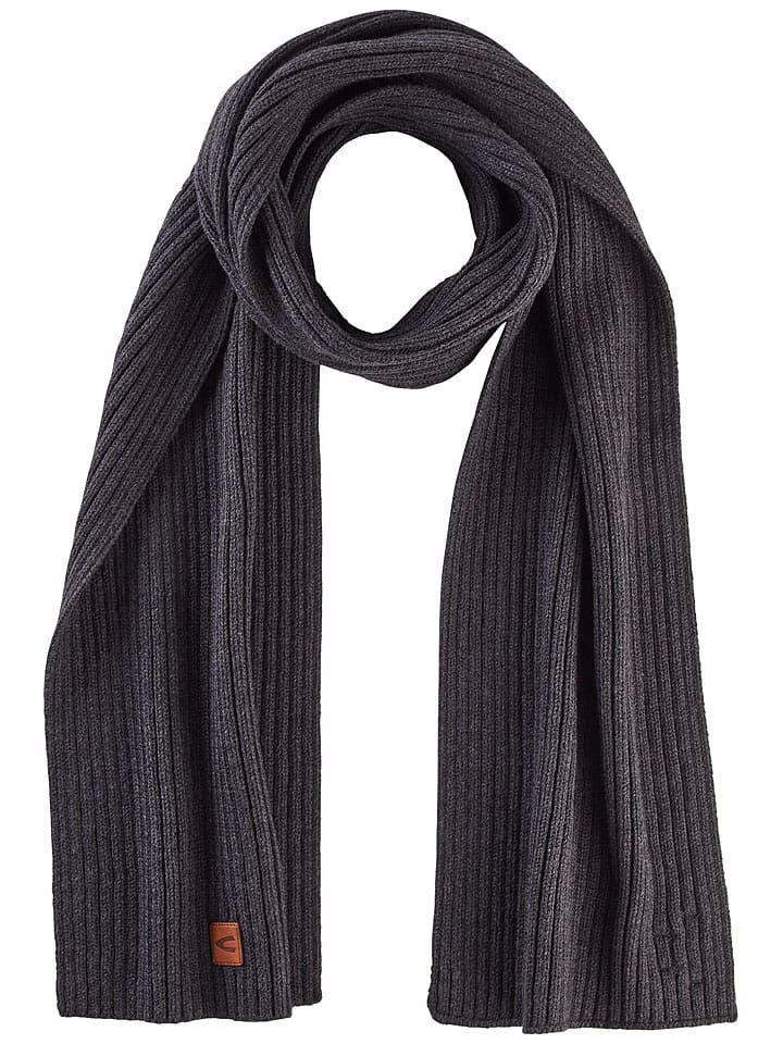 Camel Active Szal w kolorze antracytowym rozmiar: onesize