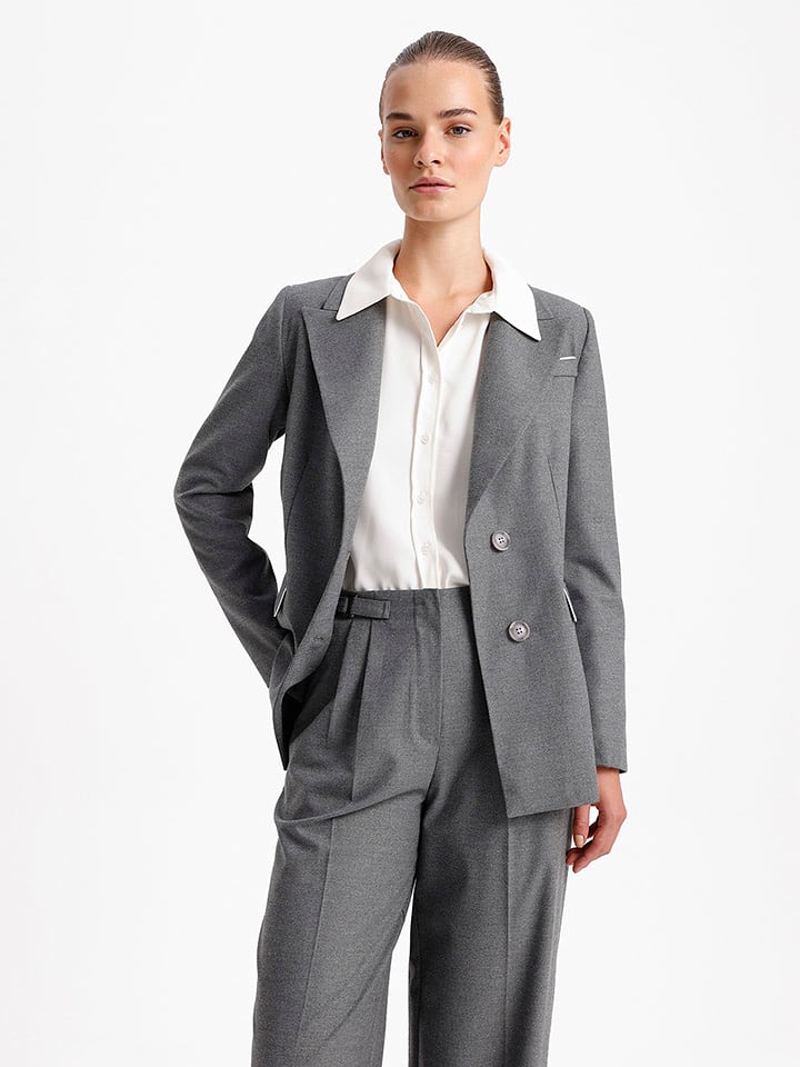 BGN Blezer w kolorze szarym rozmiar: 40