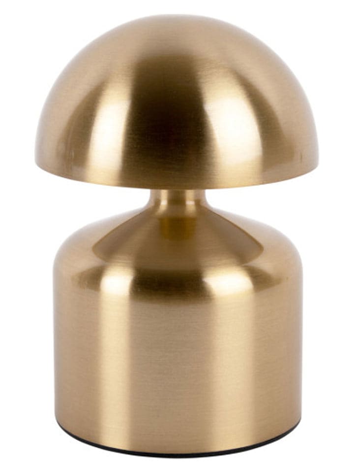 Leitmotiv Lampa stołowa LED "Impetu" w kolorze złotym - wys. 15 x Ø 10 cm rozmiar: onesize