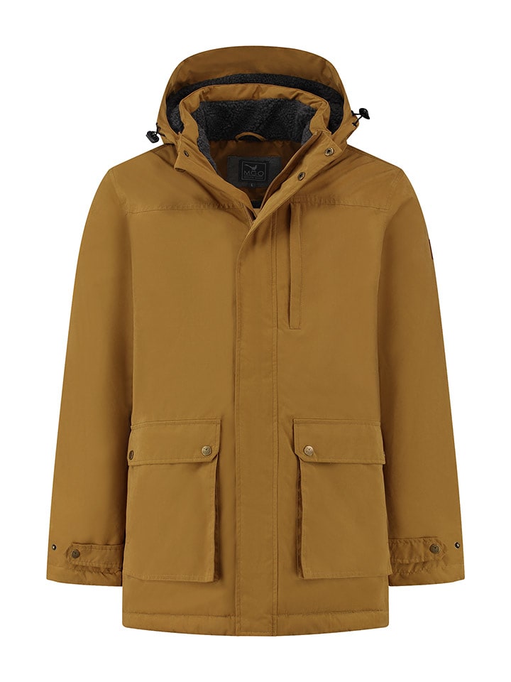 MGO leisure wear Parka "Mason" w kolorze karmelowym rozmiar: XL