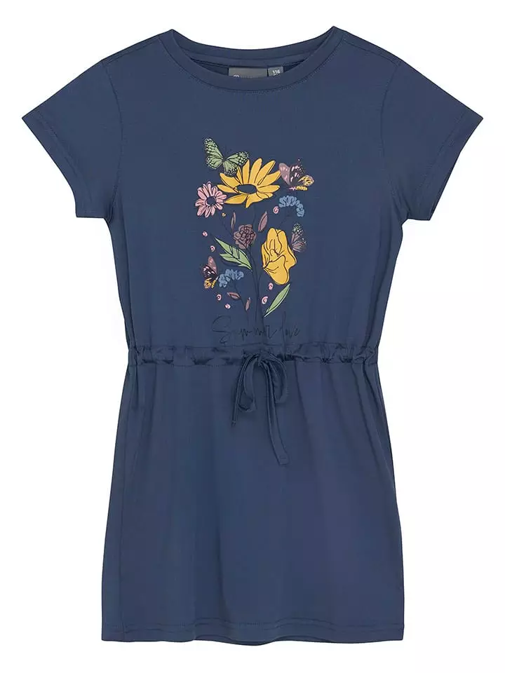 Color Kids Sukienka w kolorze granatowym rozmiar: 104