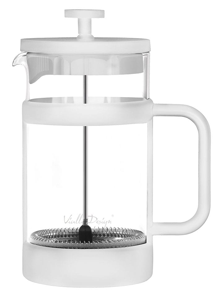 Vialli Design Dzbanek w kolorze białym do herbaty - 1 l rozmiar: onesize