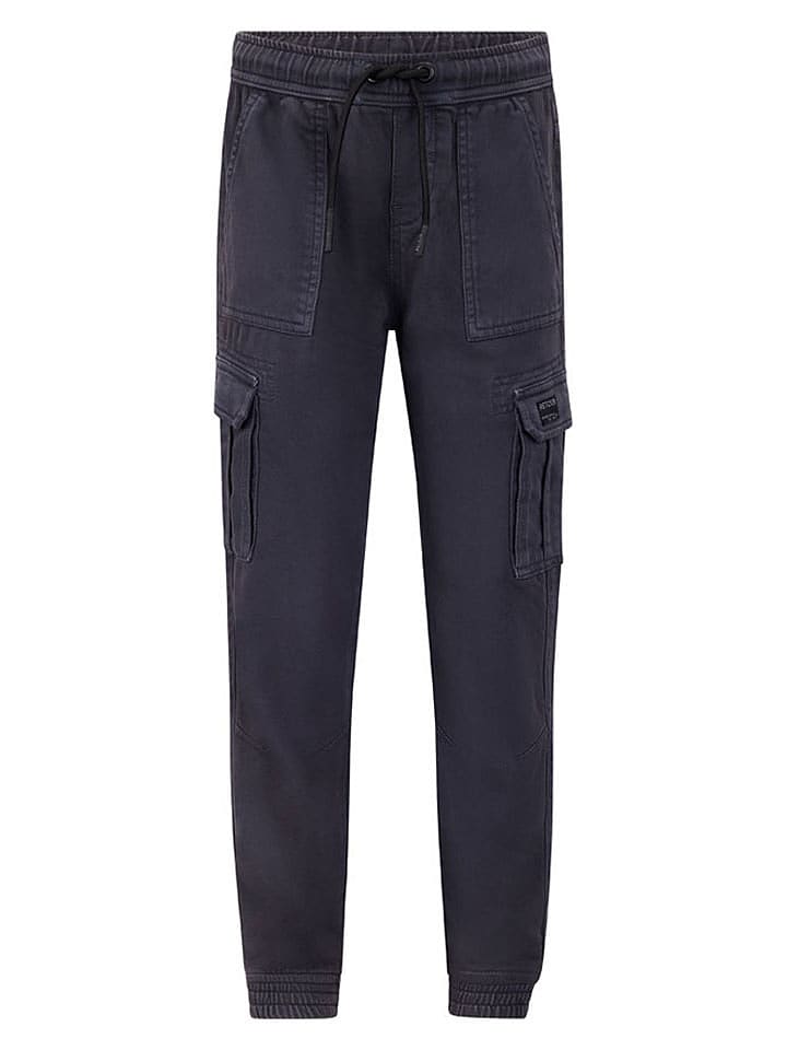 Retour Spodnie dresowe "Roan" w kolorze granatowym rozmiar: 134/140