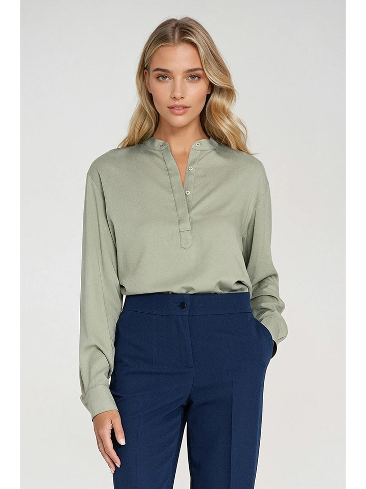 Nife Bluzka w kolorze zielonym rozmiar: 38