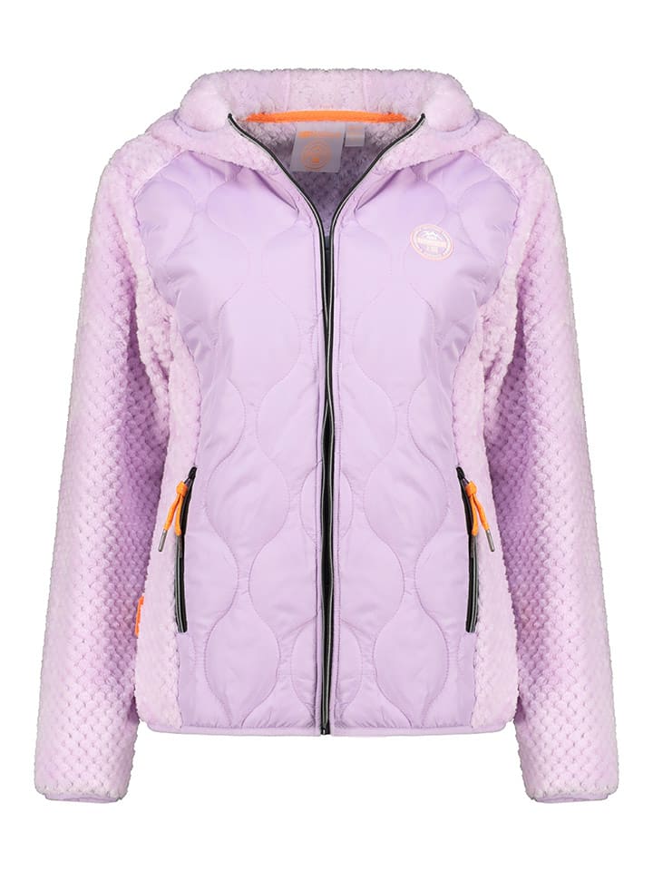 Geographical Norway Kurtka polarowa "Torsade" w kolorze lawendowym rozmiar: M