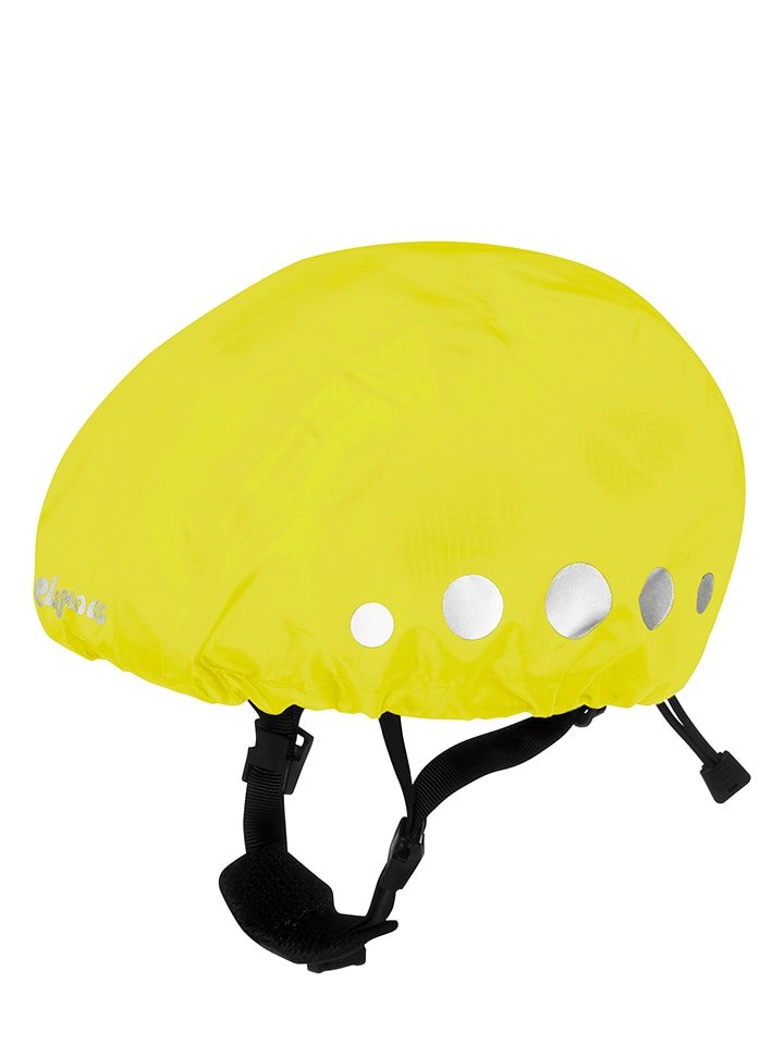 Playshoes Osłona przeciwdeszczowa w kolorze jaskrawożółtym na kask rozmiar: 46-51 cm