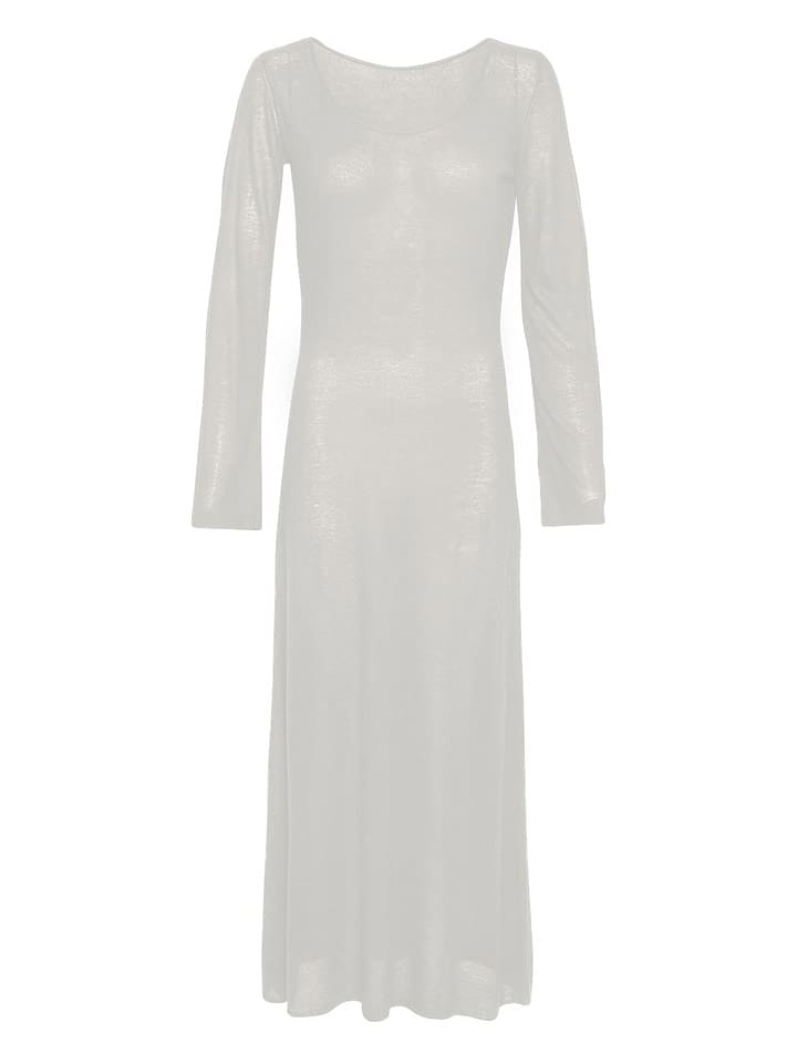 MOSS COPENHAGEN Sukienka "Kobra" w kolorze białym rozmiar: L/XL