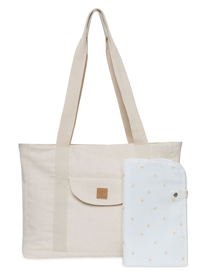 Jollein Torba w kolorze kremowym do przewijania - 42 x 33 x 13 cm rozmiar: onesize