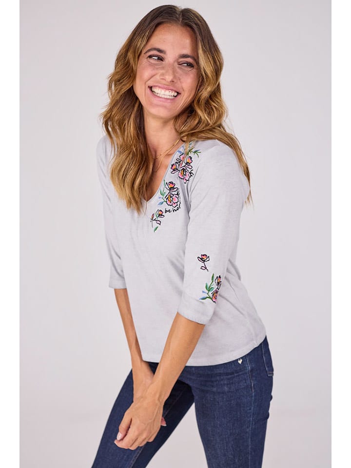 LIEBLINGSSTÜCK Koszulka "Cordelia" w kolorze błękitnym rozmiar: 4XL