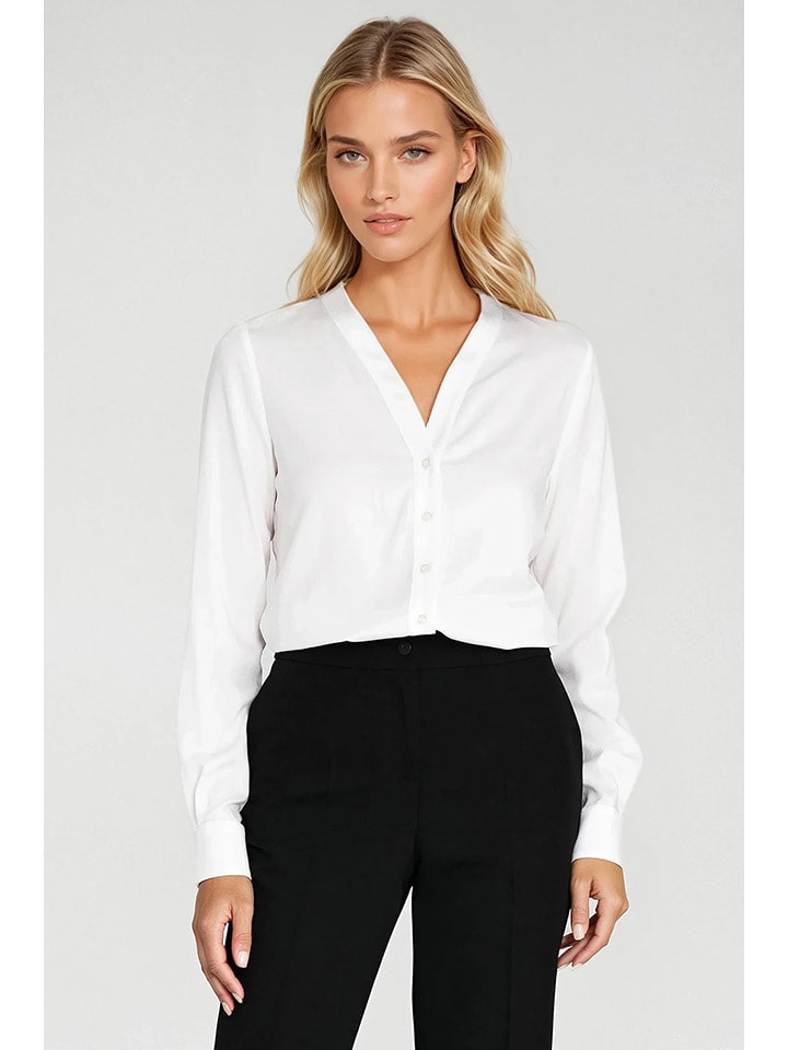 Nife Bluzka w kolorze białym rozmiar: 42