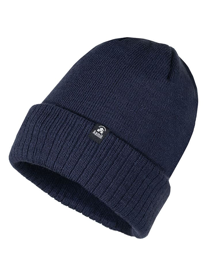 Kamik Czapka beanie "Finchs" w kolorze granatowym rozmiar: 116-176