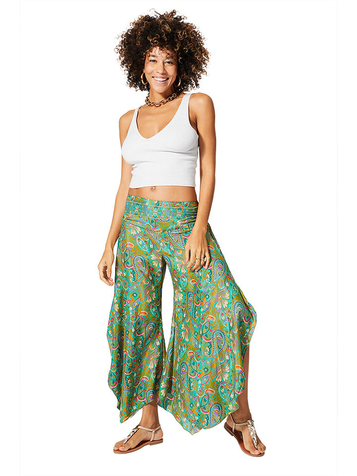 Ipanima Spodnie w kolorze zielonym rozmiar: 38/40