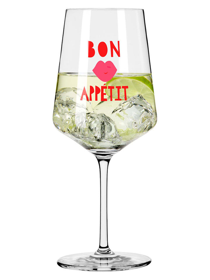 RITZENHOFF Kieliszek "Grill+Cook" w kolorze czerwono-różowym do koktajli - 500 ml rozmiar: onesize