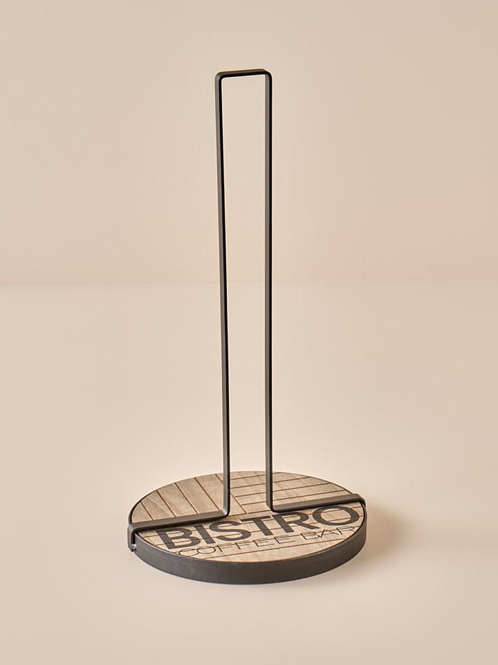 BELLA MAISON Uchwyt w kolorze brążowo-czarnym na ręcznik papierowy - 31,5 x Ø 16 cm rozmiar: onesize