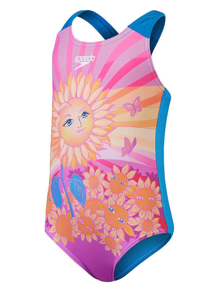 Speedo Strój kąpielowy "Dig Printed" ze wzorem rozmiar: 98