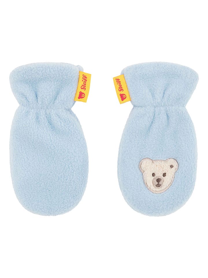 Steiff Rękawiczki w kolorze błękitnym rozmiar: 74-92