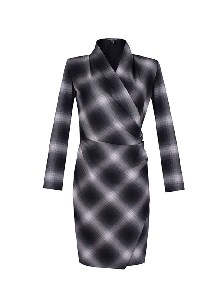 HEXELINE Sukienka w kolorze antracytowym rozmiar: 44