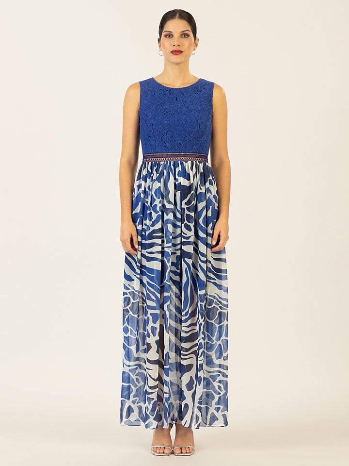 APART Sukienka w kolorze niebiesko-białym rozmiar: 46