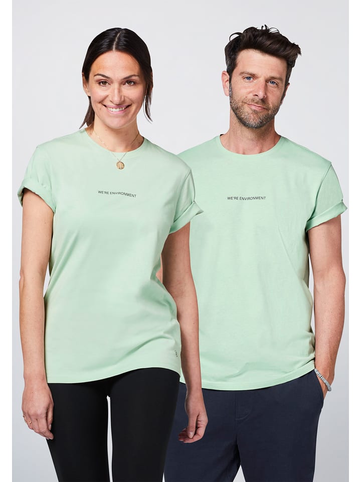 Detto Fatto Koszulka w kolorze miętowym rozmiar: S