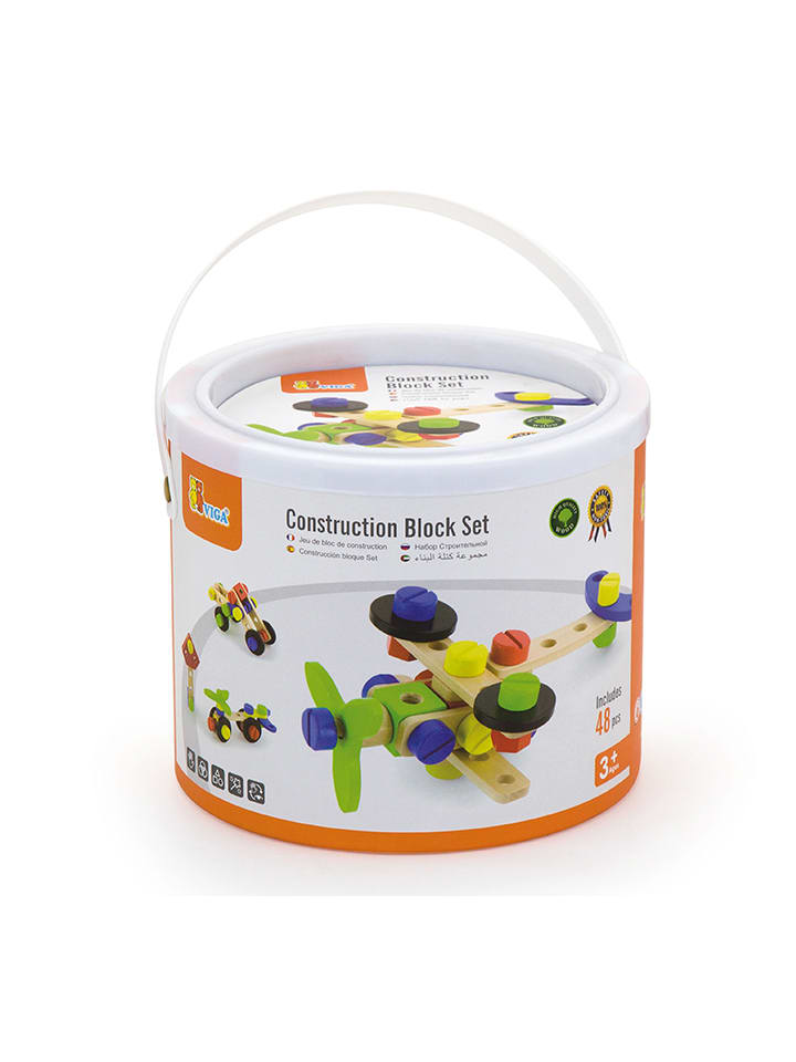 New Classic Toys 48-częściowy zestaw do konstruowania - 3+ rozmiar: onesize