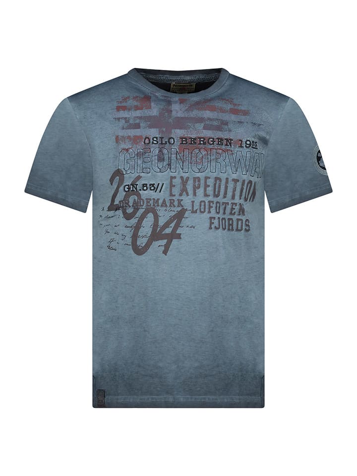 Geographical Norway Koszulka "Jelegant" w kolorze granatowym rozmiar: 164