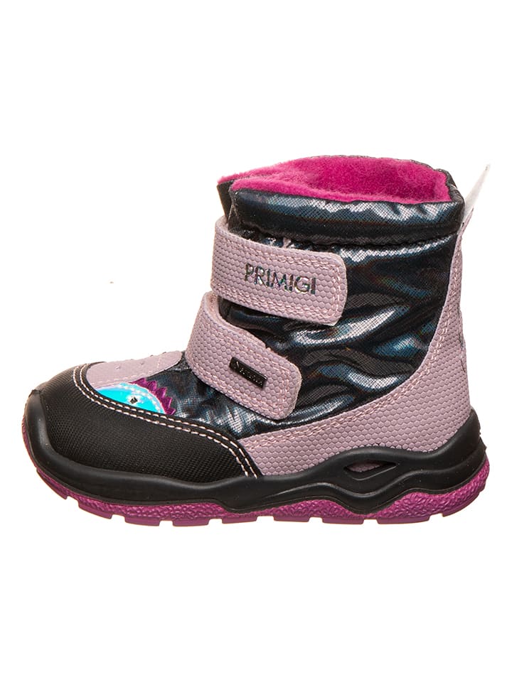 Primigi Botki w kolorze czarno-jasnoróżowym rozmiar: 27