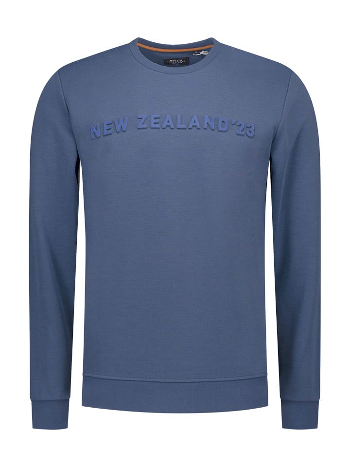 NEW ZEALAND AUCKLAND Bluza w kolorze niebieskim rozmiar: L