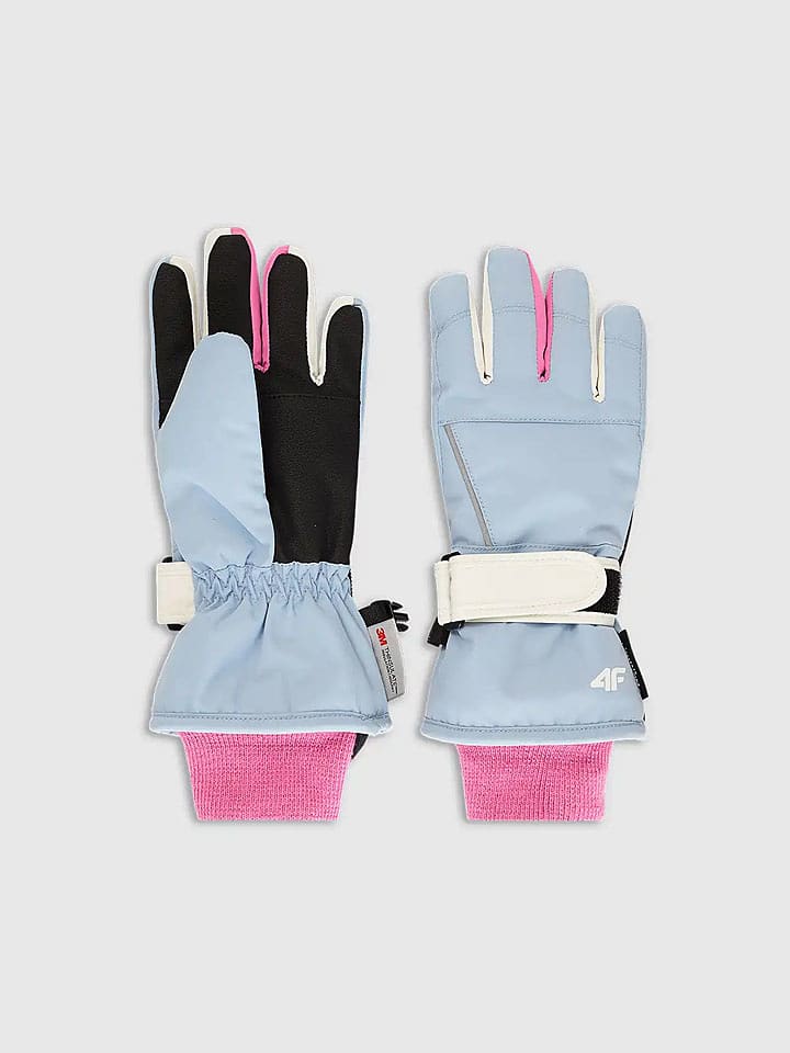 4F Rękawiczki narciarskie w kolorze błękitnym rozmiar: M