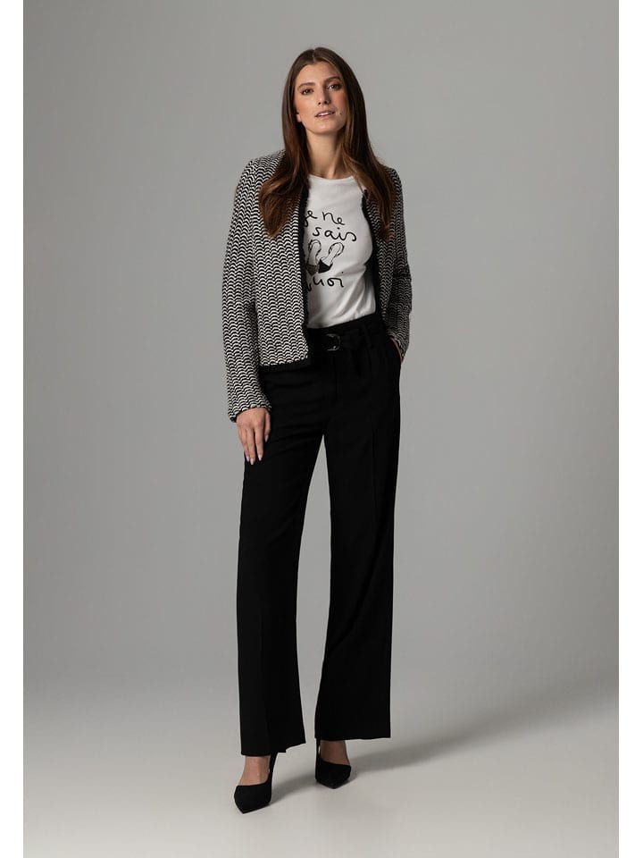 More & More Blezer w kolorze czarno-białym rozmiar: 36