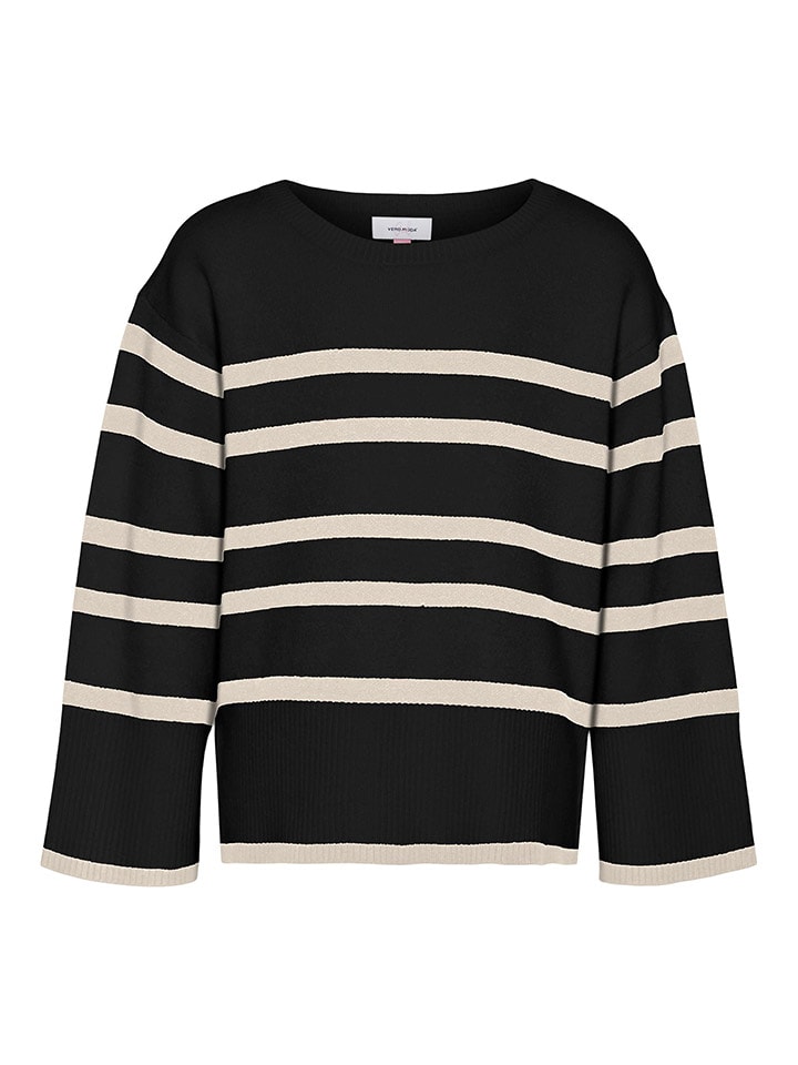 Vero Moda Girl Sweter "Saba" w kolorze beżowym rozmiar: 116