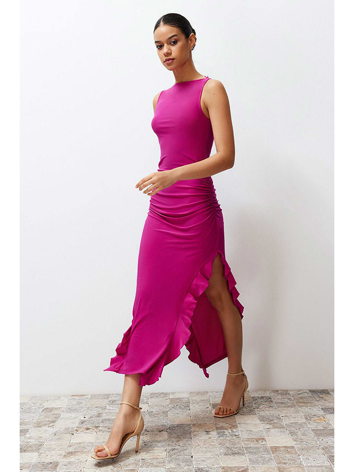 trendyol Sukienka w kolorze różowym rozmiar: S