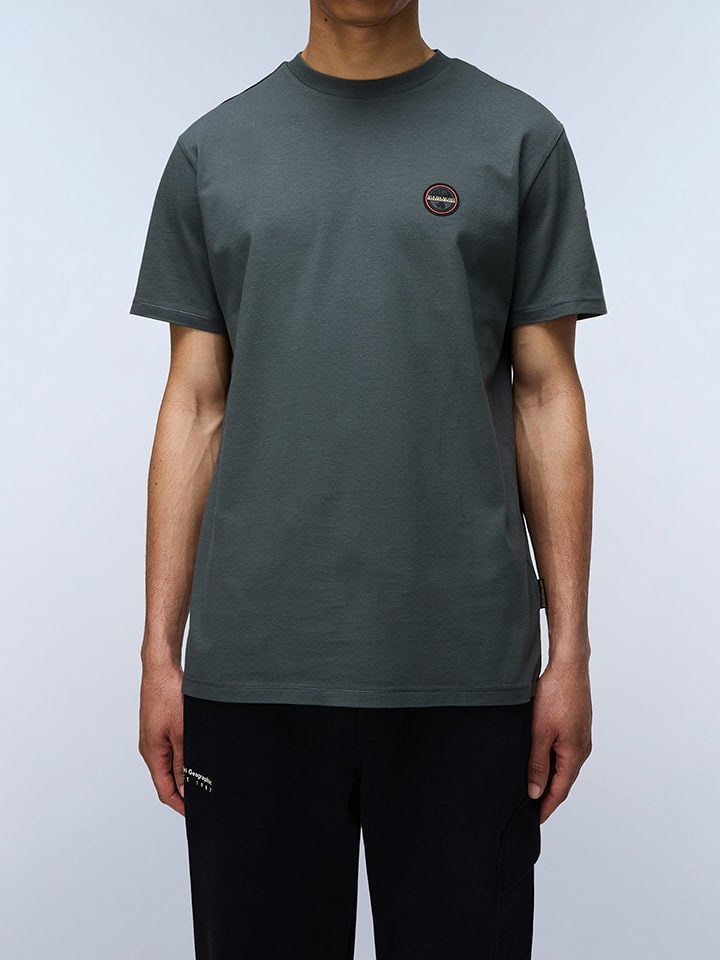 Napapijri Koszulka w kolorze zielonym rozmiar: XS