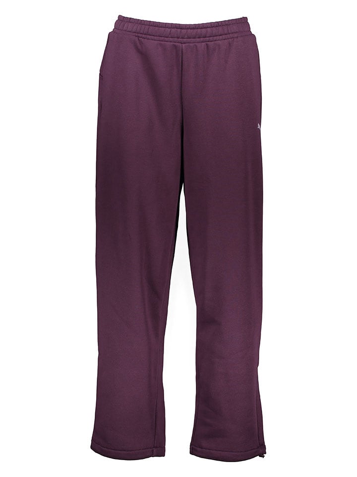 Puma Spodnie dresowe "Motion" w kolorze fioletowym rozmiar: L