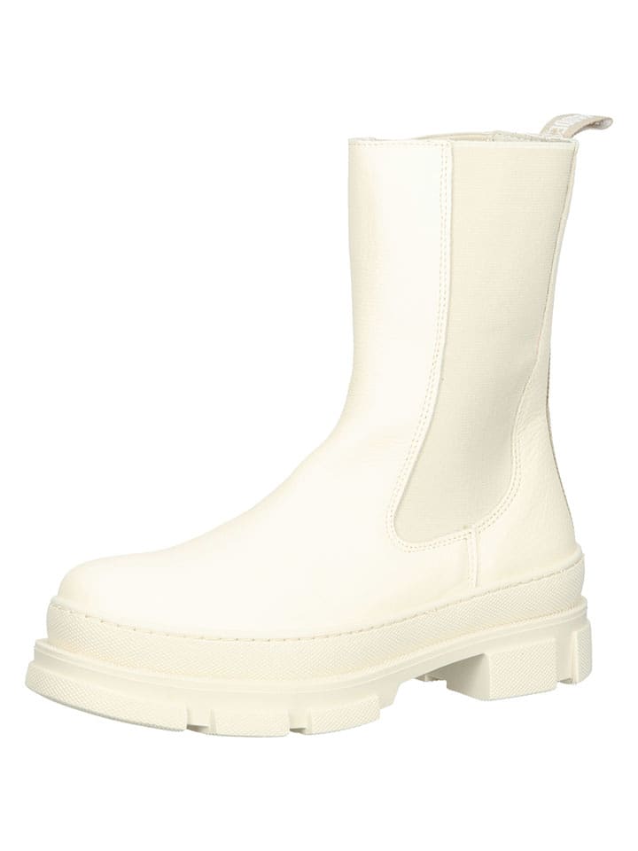 Steve Madden Skórzane botki w kolorze kremowym rozmiar: 41