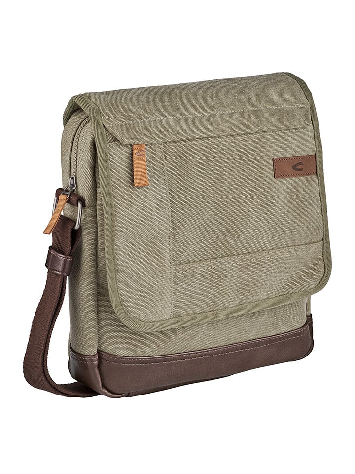 Camel Active Torebka "Air Flap" w kolorze zielonym - 30 x 26,5 x 7 cm rozmiar: onesize