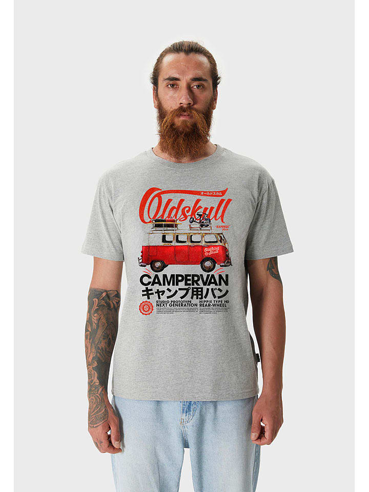 OLDSKULL Koszulka w kolorze szarym rozmiar: M