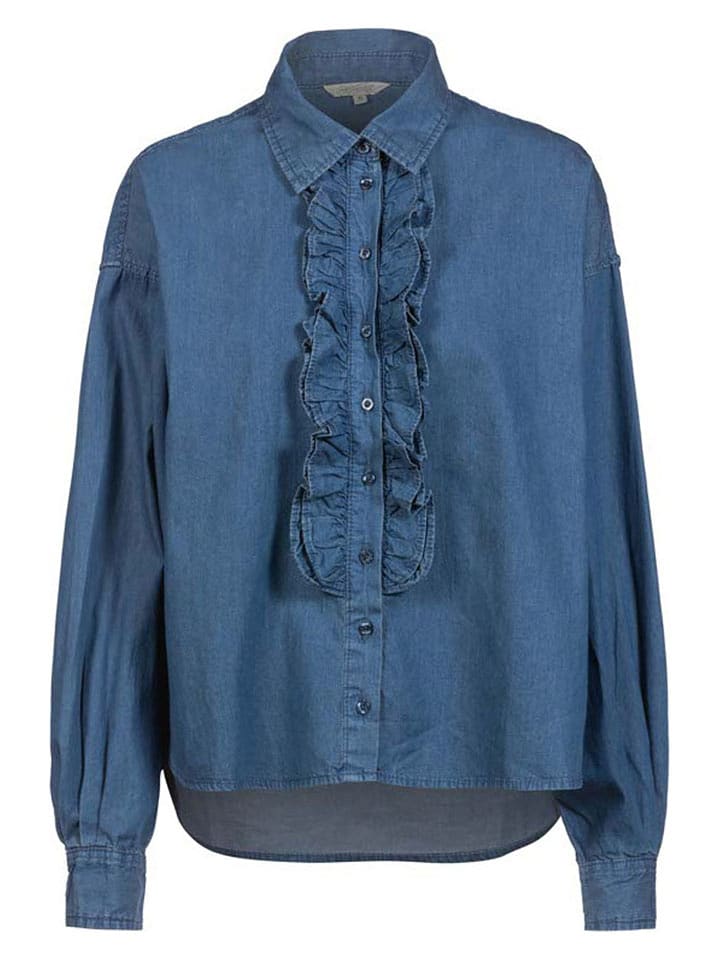 Herrlicher Koszula dżinsowa w kolorze granatowym rozmiar: L