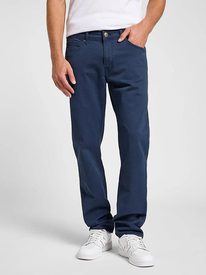 Lee Dżinsy "Daren Zip Fly" - Regular fit - w kolorze granatowym rozmiar: W38/L34
