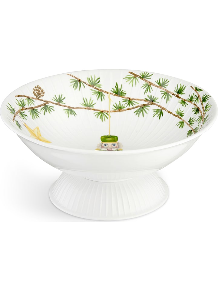 Kähler Półmisek "Hammershøi" w kolorze biało-zielonym - Ø 23 cm rozmiar: onesize