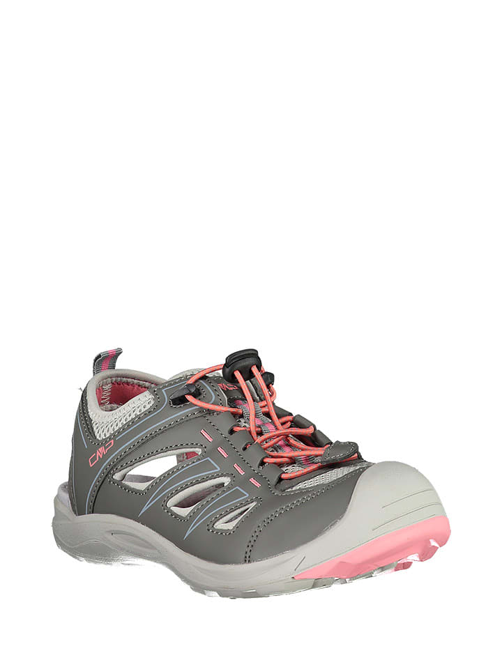 cmp Półsandały turystyczne "Aquarii" w kolorze szaro-jasnoróżowym rozmiar: 37