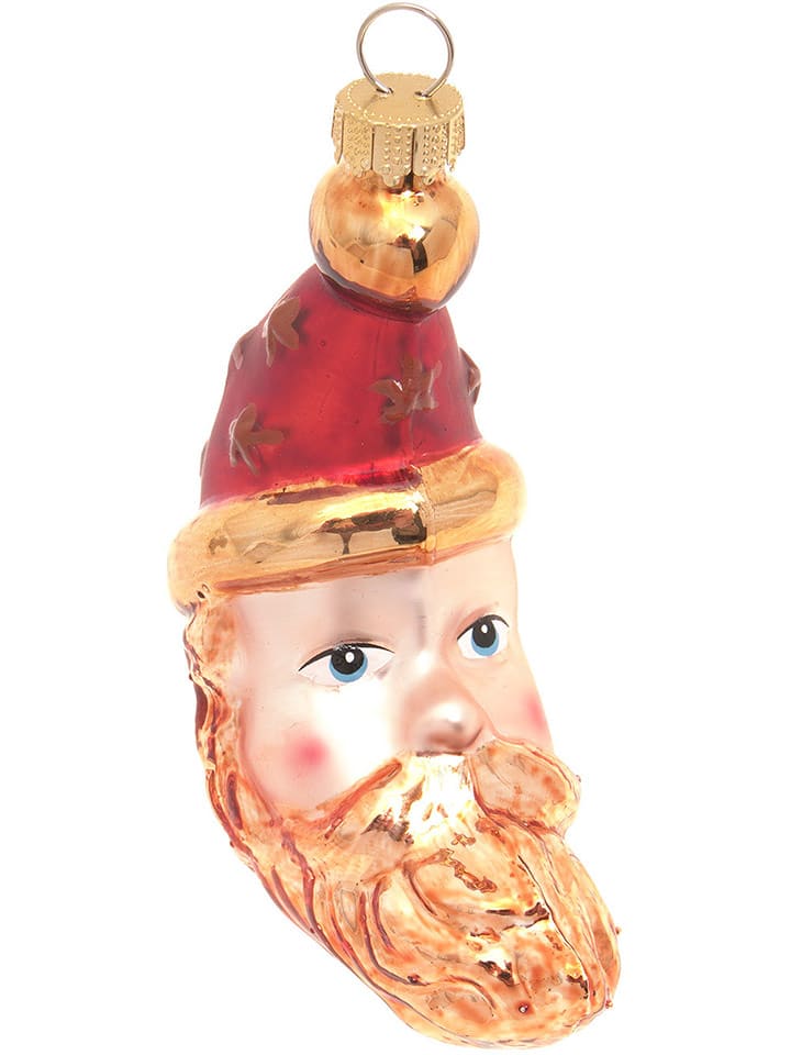 Krebs Glas Lauscha Ozdoba choinkowa w kolorze złotym - dł. 10 cm rozmiar: onesize