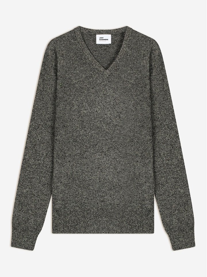 Just Cashmere Kaszmirowy sweter "Walt" w kolorze szarym rozmiar: M