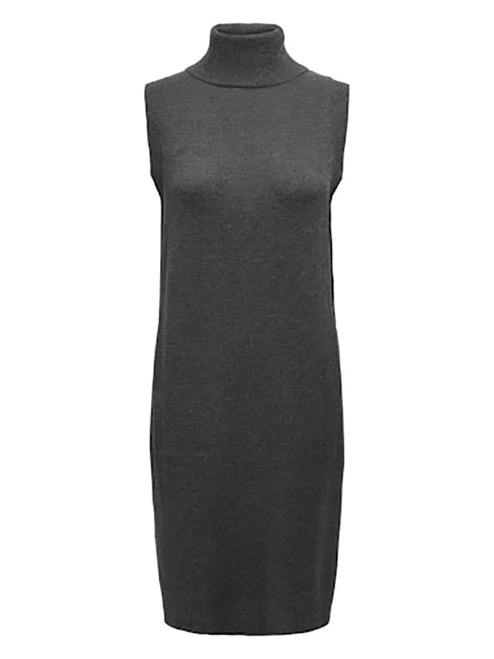 JDY Sukienka dzianinowa w kolorze antracytowym rozmiar: S